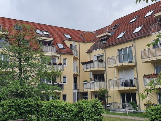 Markkleeberg - ruhige 1-Zimmer-Wohnung mit Balkon und Stellplatz in Traumlage