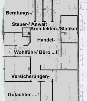 Eine ideale Gewerbe-Fläche für viele Arten von Handel, Büro, Beratung, Praxen ((Provisions-Frei))