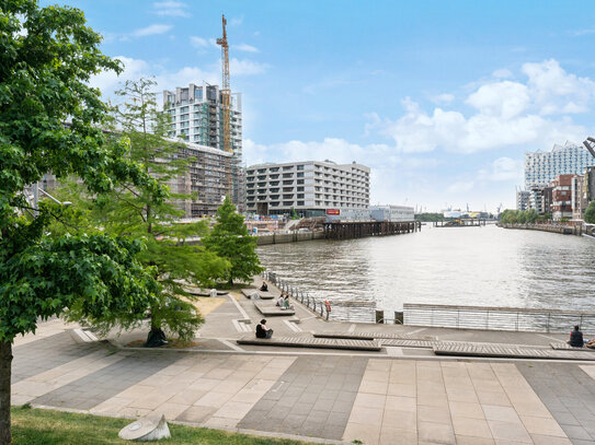 Traumhafte Neubauwohnung in der Hafencity mit atemberaubendem Wasser- und Stadtblick