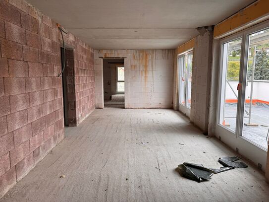 Neubauwohnung 1,5-Zimmer Obergeschosswohnung mit Balkon!