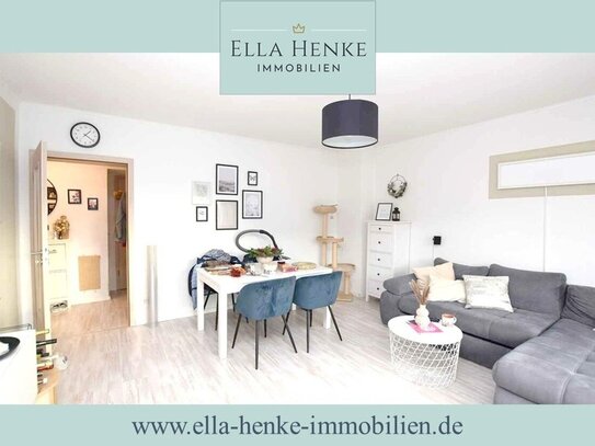 Schöne, modernisierte 3-Zimmer-Wohnung mit Balkon + Garage.