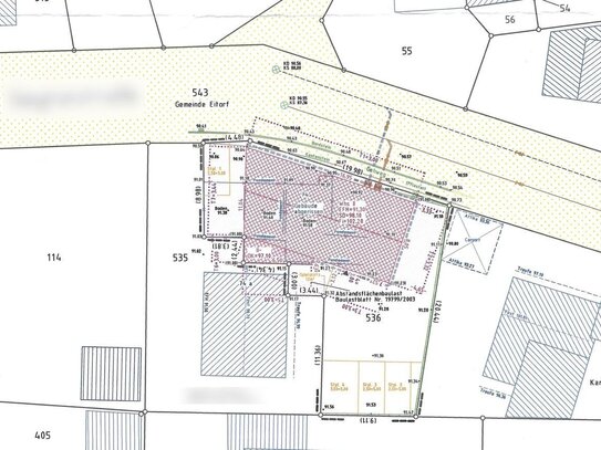 attraktives Grundstück mit Baugenehmigung für 3 Parteienhaus