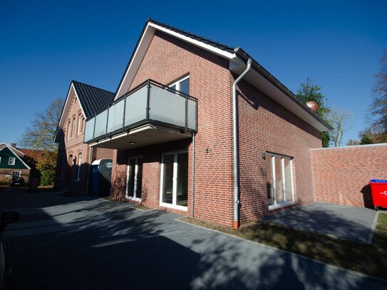 Neubau-Erdgeschosswohnung mit Terrasse in zentraler Wohnlage von Aurich