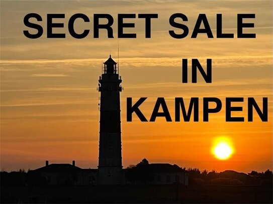 SECRET SALE einer Haushälfte in ruhiger Lage in Kampen auf Sylt