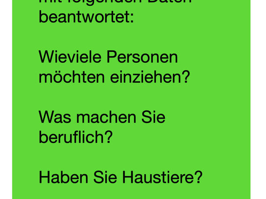 Sehr schöne und renovierte Wohnung im 2. Obergeschoss an Berufstätige zu vermieten!!!