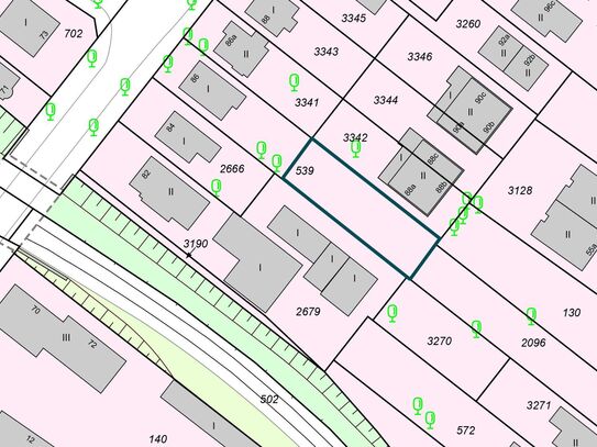 Wohnen an der Hummelsbütteler Landstraße in 2. Reihe: Schönes Grundstück mit gegebener Bebaubarkeit.