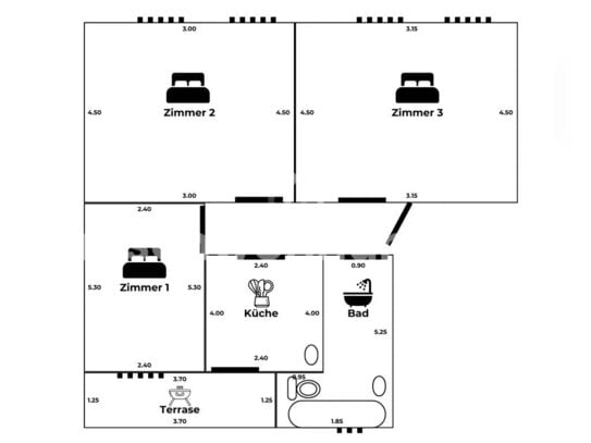 [TAUSCHWOHNUNG] 3 Zimmer Wohnung im Stühlinger, Freiburg