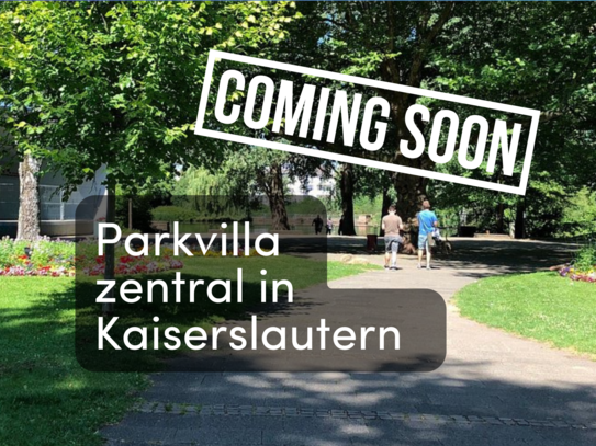 Stilvolle Parkvilla zentral in Kaiserslautern mit vielfältigen Möglichkeiten