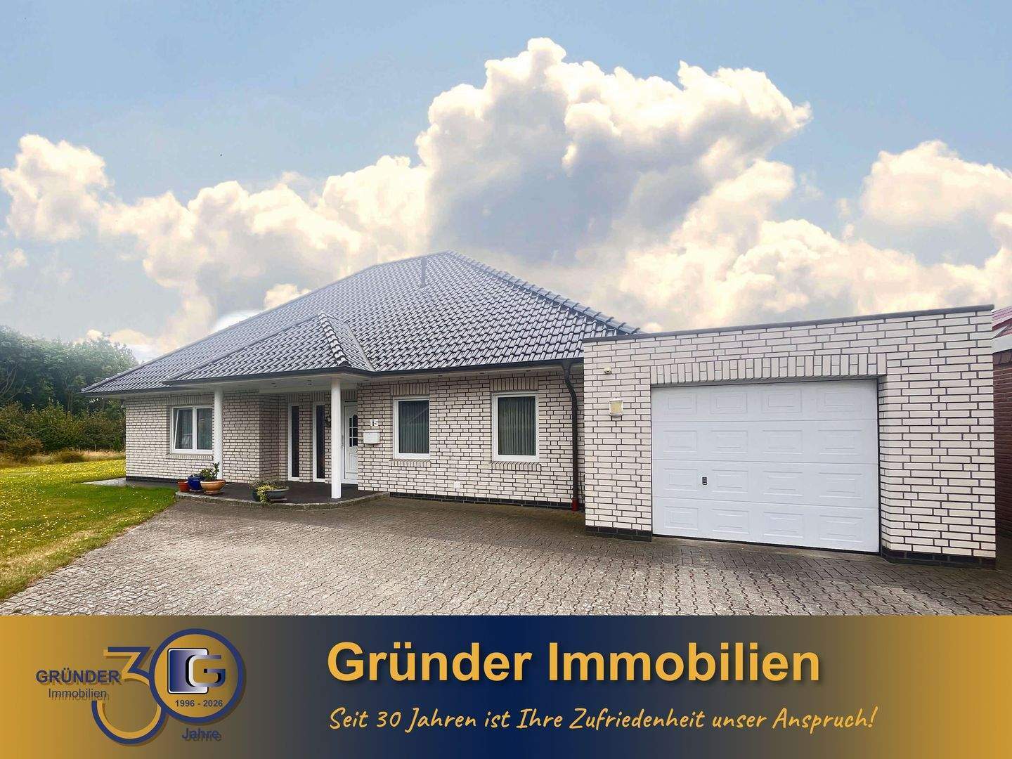 Immobilie in Dörpen - Provisionsfrei für Käufer! Platz zum Durchatmen! Top Bungalow mit großem Grundstück! - Bild 0