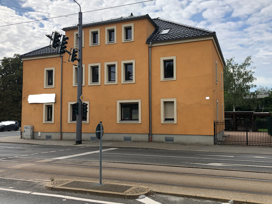 Freistehendes Wohn - und Geschäftshaus + Baugrundstück in attraktivste Lage in Dresden-Seidnitz