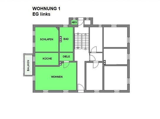 2-Zimmer EG-Wohnung in Schwabach bezugsfertig ab 01.10.2024