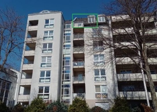 Eigentum am Küchwald - Wunderschöne Dachgeschoss-Wohnung mit Blick ins Erzgebirge