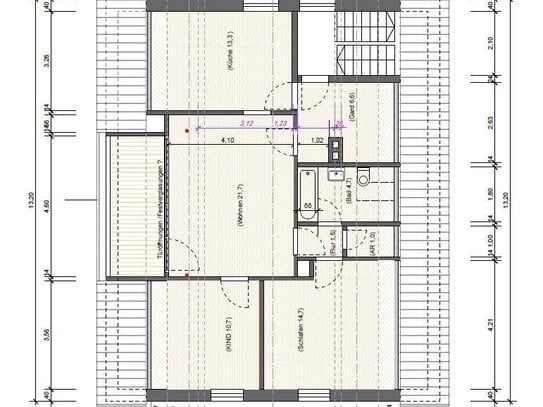 Helle 4-Raum-Wohnung in 3-Fam.-Haus