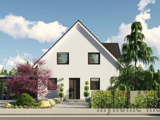 Ein neues Haus mit voller Fantasie, mit neuen Formen und Farben in Weigendorf