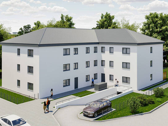 5 % degr. Abschreibung + 5 % Sonderabschreibung! WE7: 2-Zi im 1. OG | KfW40 QNG | Aufzug | Balkon