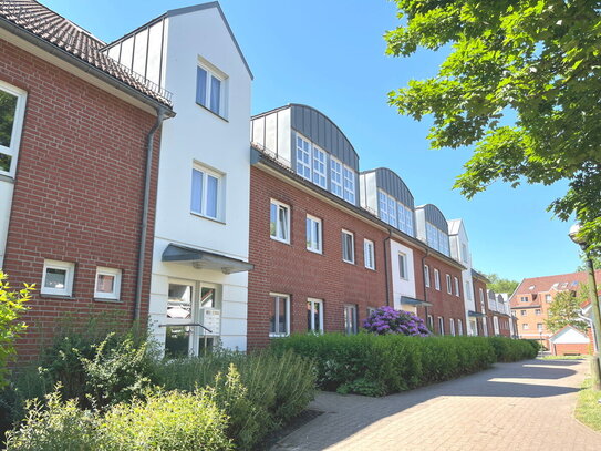 PURNHAGEN-IMMOBILIEN - 4-Zi.-Maisonettewohnung in Burg-Grambke mit Balkon und Tiefgaragenstellplatz