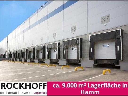 ca. 9.000 m² Lagerfläche in Hamm | Mietzins auf Anfrage