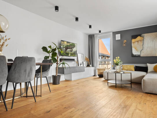 PROVISIONSFREI: Moderne 3,5-Zi-WHG mit hochwertiger Ausstattung, Balkon & TG-Stellplatz