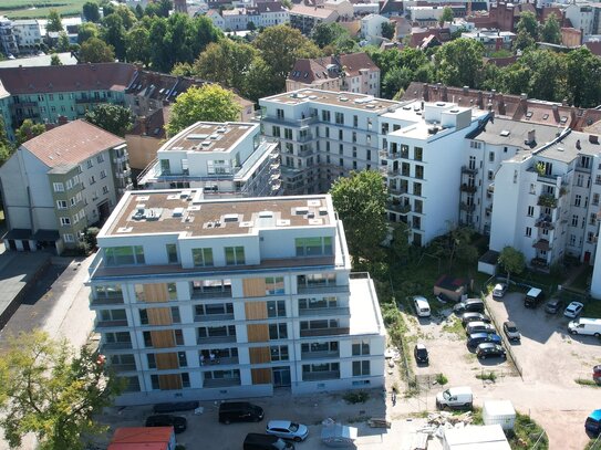 Dachterrasse Süd,Ost+West. 2.OG, KfW-55, Ideale Innenstadtwohnung