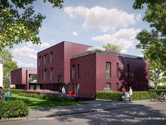 VERKAUFT *KAISERHÖFE KREFELD* Neubau-Wohnensemble mit neun modernen Lifestyle-Wohnungen am Stadtwald