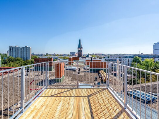 Erstbezug Neubau Dachgeschoßwohnung mit 360 Grad Blick nahe Kudamm mit Top Ausstattung