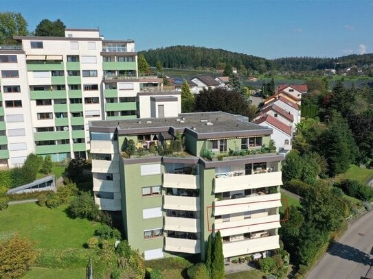 Charmante 3-Zimmer-Wohnung mit Aussicht ins Grüne