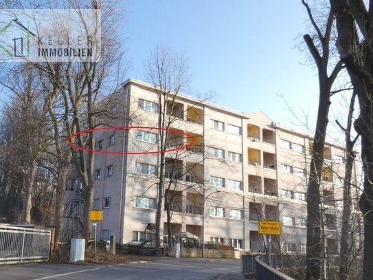 Ruhig gelegene 4-R-Whg. mit Balkon, Barrierefrei, Aufzug, PKW-Stellplätze im Hof