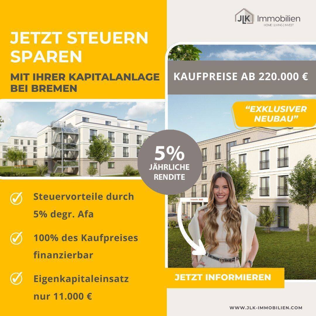 Pflegeimmobilie als Kapitalanlage / erhöhte Steuervorteile / Mietgarantie / Belegungsrecht