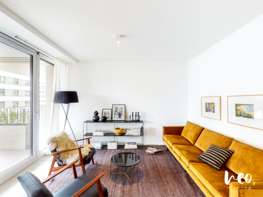 Masterbedroom, Wannenbad, Gäste-WC und Südbalkon