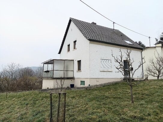 Freistehendes 1 FHS mit großem Balkon, in ruhiger Höhenlage, mit Garten und Autoabstellplätzen in Blieskastel - Bierbac…