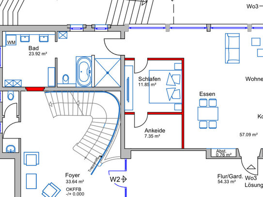 Schöne, modernisierte Erdgeschosswohnung unterhalb der Burg Trifels zu erwerben!