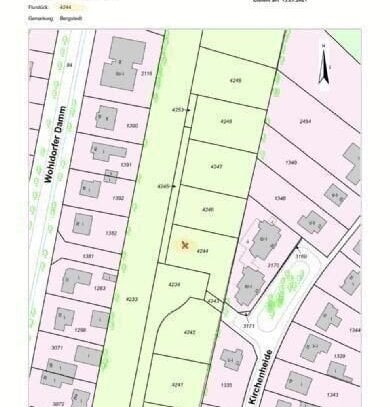 NEUBAUGEBIET traumhaftes & ruhiges Grundstück für ein Einfamilienhaus (Sackgasse und Privatstaße) i.d.N.d. Bergstedter…