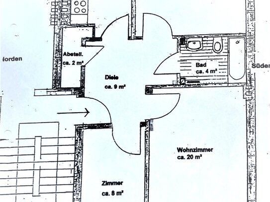 2,5 Zi. - Wohnung, 65,8 m²