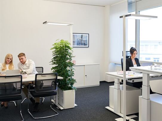 Trendiges Büro, voll ausgestattet, Pauschalmiete, Servicepaket, flexible Anmietung