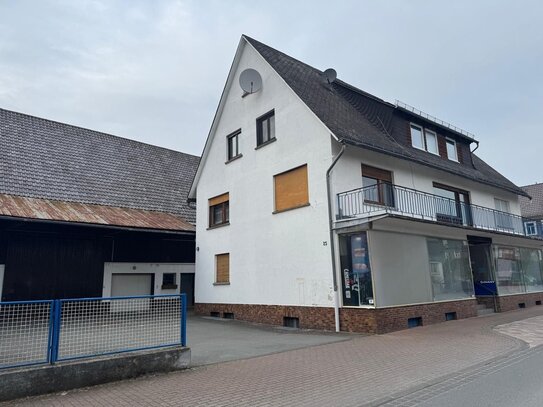 Mehrfamilienhaus mit Laden & Scheune in Battenfeld zu verkaufen