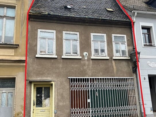 Historisches Wohnhaus mit Ladengeschäft in Wurzener Altstadt