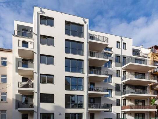 Hochwertige Wohnung im Neubau mit Balkon in Stötteritz !