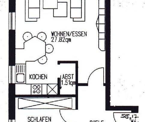 traumhafte Wohnung mit Terrasse