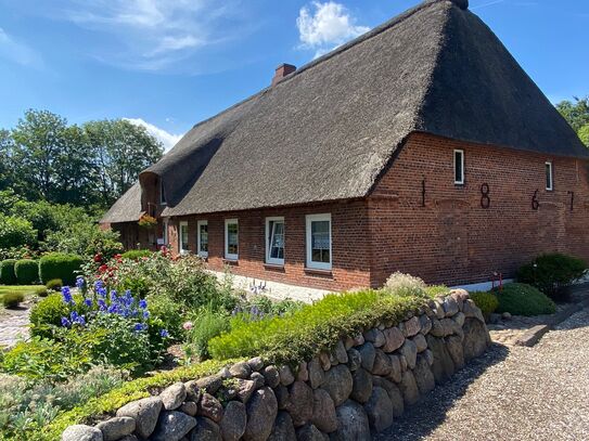 Reetdachhaus in Bargum / Nordfriesland, 3.931 qm, provisionsfrei