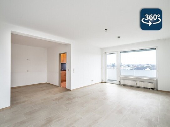 Dreizimmerwohnung mit Balkon und TG-Stellplatz in gepflegtem Wohnhaus, ruhige Lage in Mainz-Kostheim