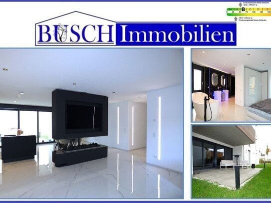 *** Exklusive, junge 4,5-Zimmer-Wohnung mit 2 Bädern und Gartenanteil! ***