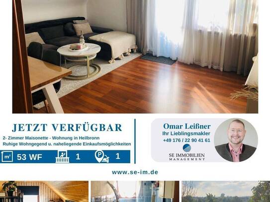 Ganz schön groß für die Kleine! 53 m², Stellplatz im Innenhof