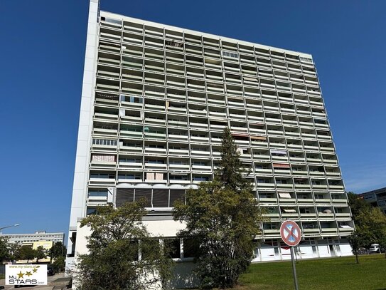 Ausblick über ganz Regensburg - sonnige Wohnung mit Süd-Balkon im 14. Stock - Bezugsbereit