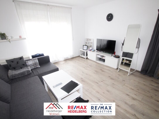 Schöne 2ZKB Maisonette-Wohnung, 58m2 inkl. Balkon, Terrasse und Stellplatz in Walldorf zu verkaufen