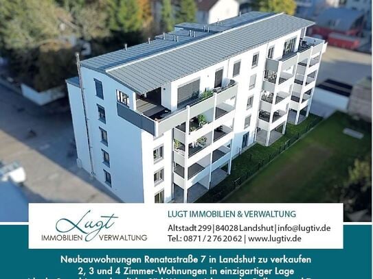 Neubauwohnung im Zentrum von Landshut!