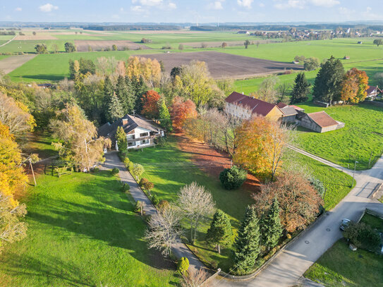 Große Landhausvilla, Pferdehaltung, ca. 5.134 m² Grund