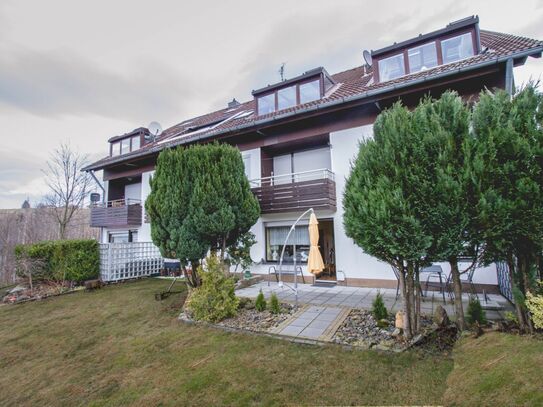 Sankt Andreasberg im Gartengeschoss gelegene 2 Zimmer Wohnung m. Terrasse