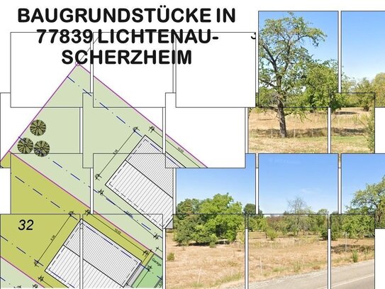 Bauplatz mit 504 m² in Lichtenau Scherzheim für ihr Bauvorhaben!