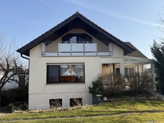 Viel Platz, viele Möglichkeiten ! Modernisiertes Zweifamilienhaus mit ELW od. kl. Gewerbe, HÖS-SÜD