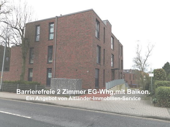 Stade-Thuner Straße, Barrierefreie 2 Zimmer EG Wohnung mit Balkon